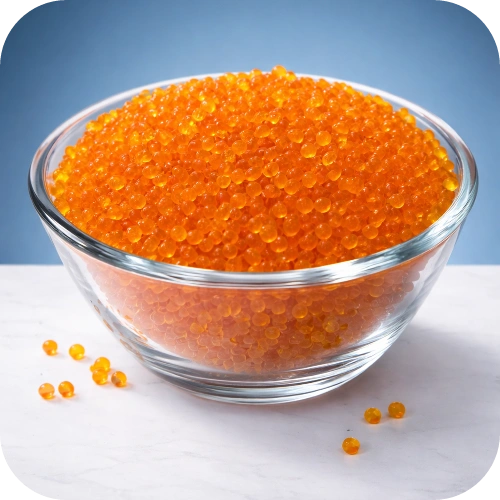 Silica Gel Orange Beads