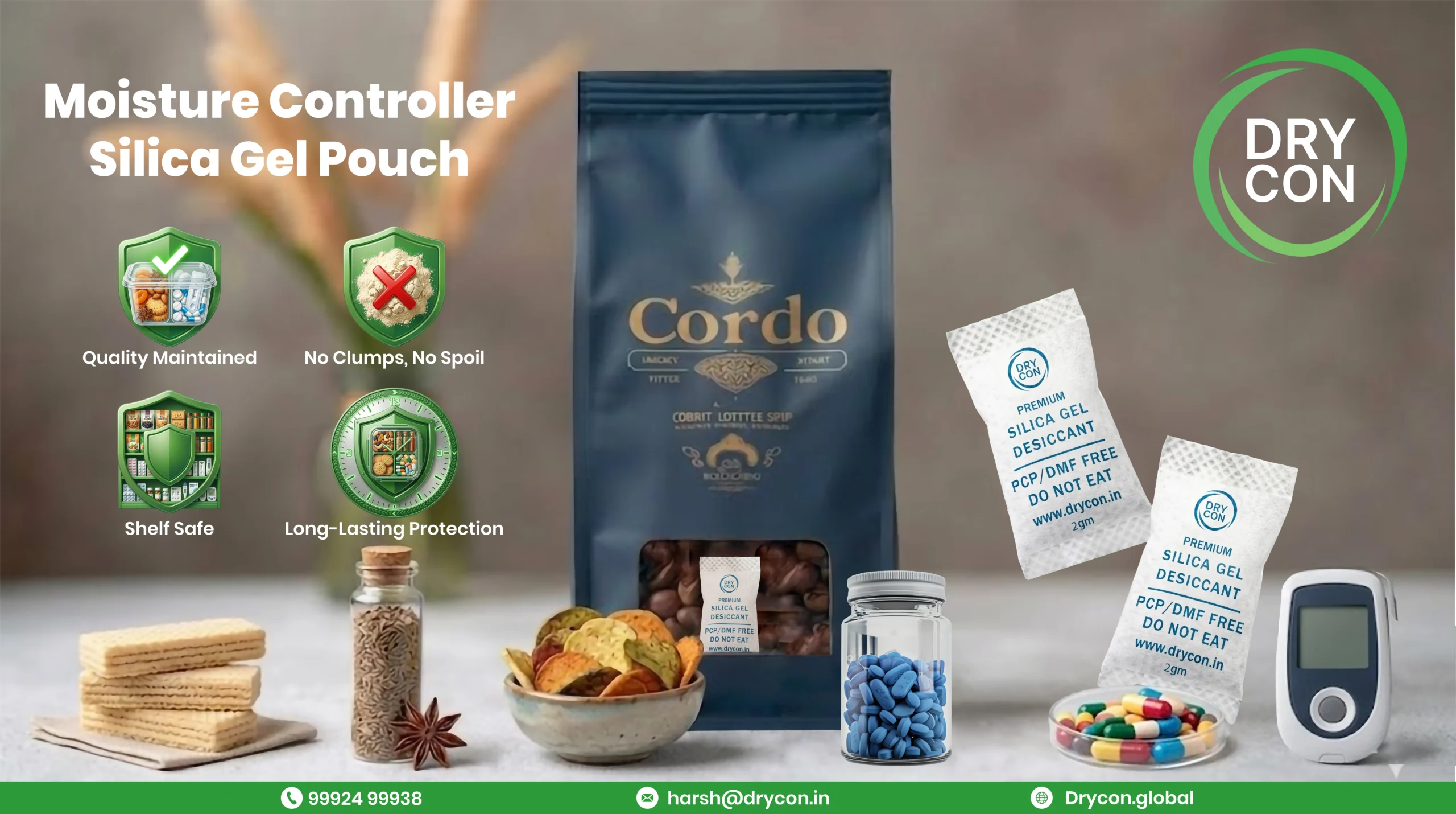 Silica Gel Packets in Packaging Industry