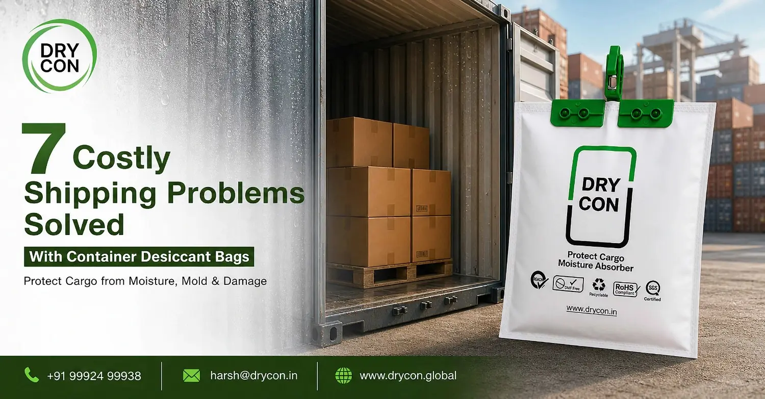 7 Costly Shipping Problems Solved by Container Desiccant Bags