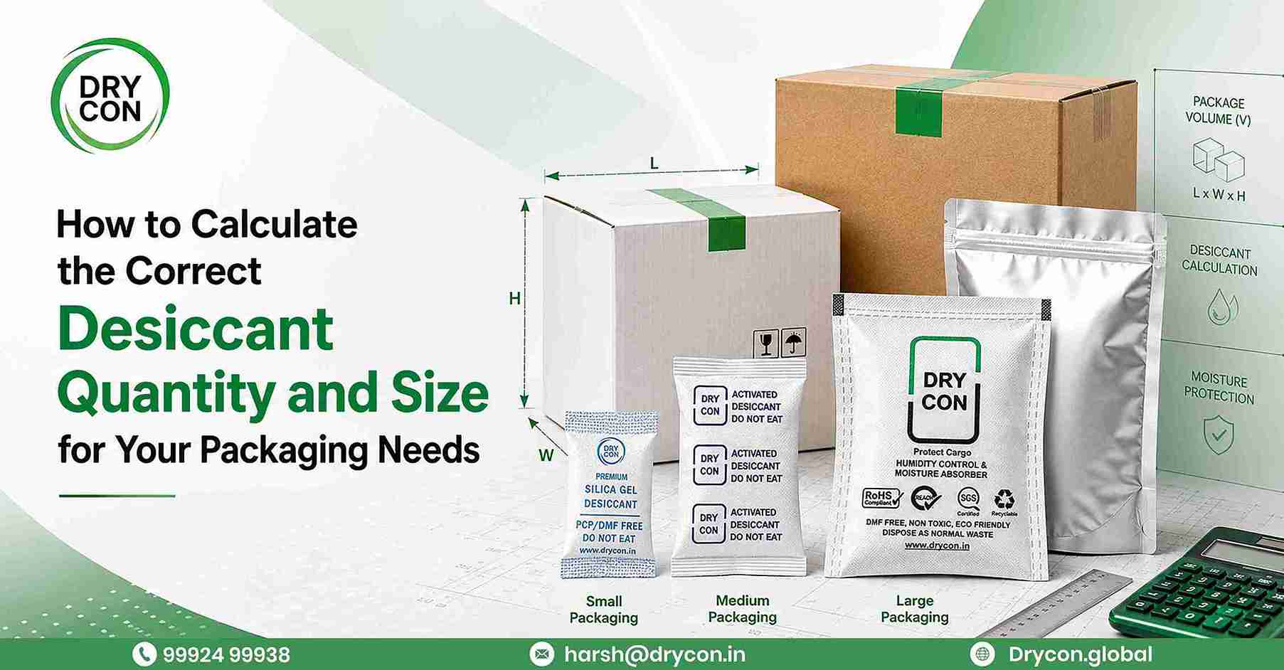 Desiccant Quantity Calculation