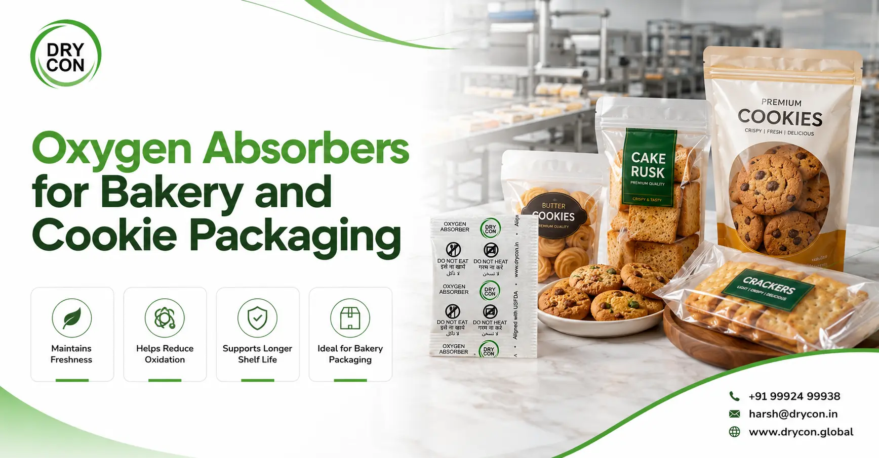Oxygen Absorbers for Bakery Packaging